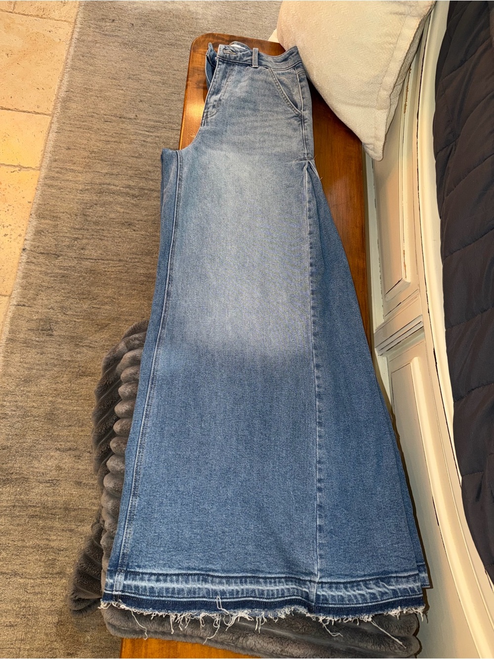 Cello Light Blue Wide-Leg Denim Jeans